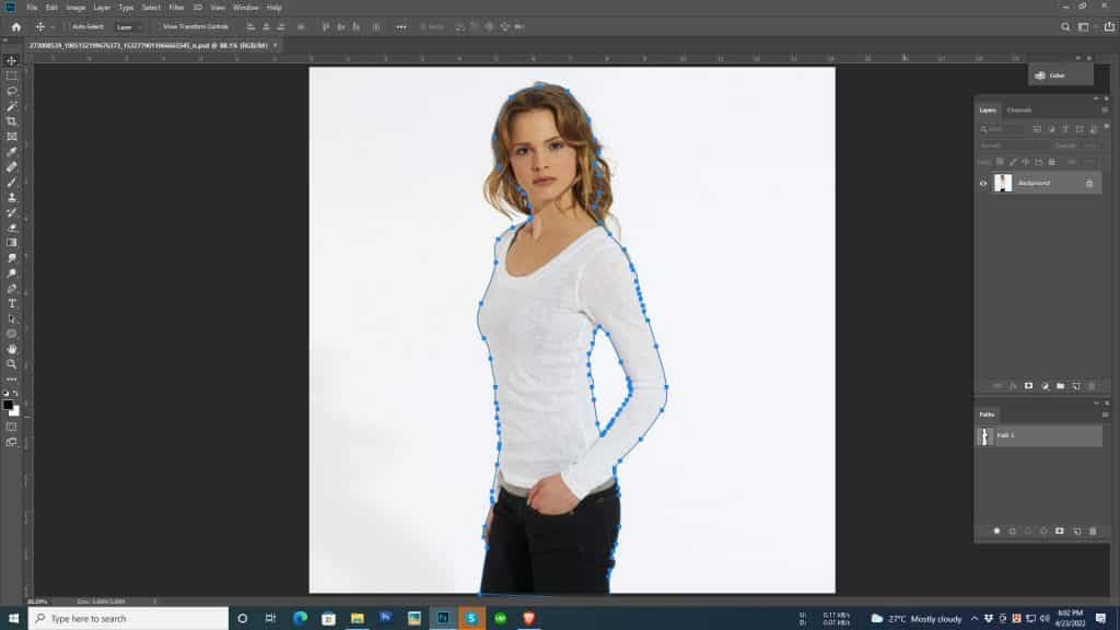 How to Create Clipping Path in Adobe Photoshop